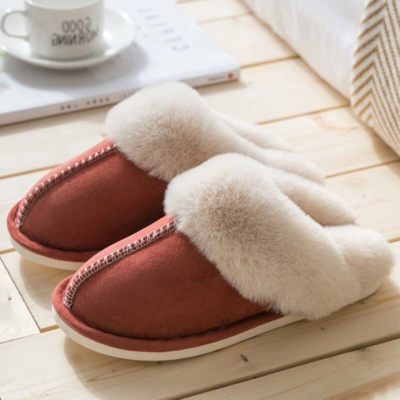 Ludociel Heren Winter Pantoffels - Grijs