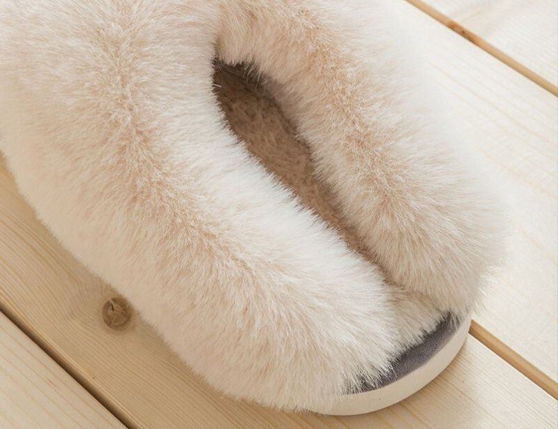 Ludociel Heren Winter Pantoffels - Grijs