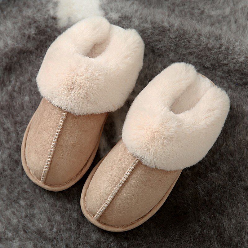 Ludociel Heren Winter Pantoffels - Grijs