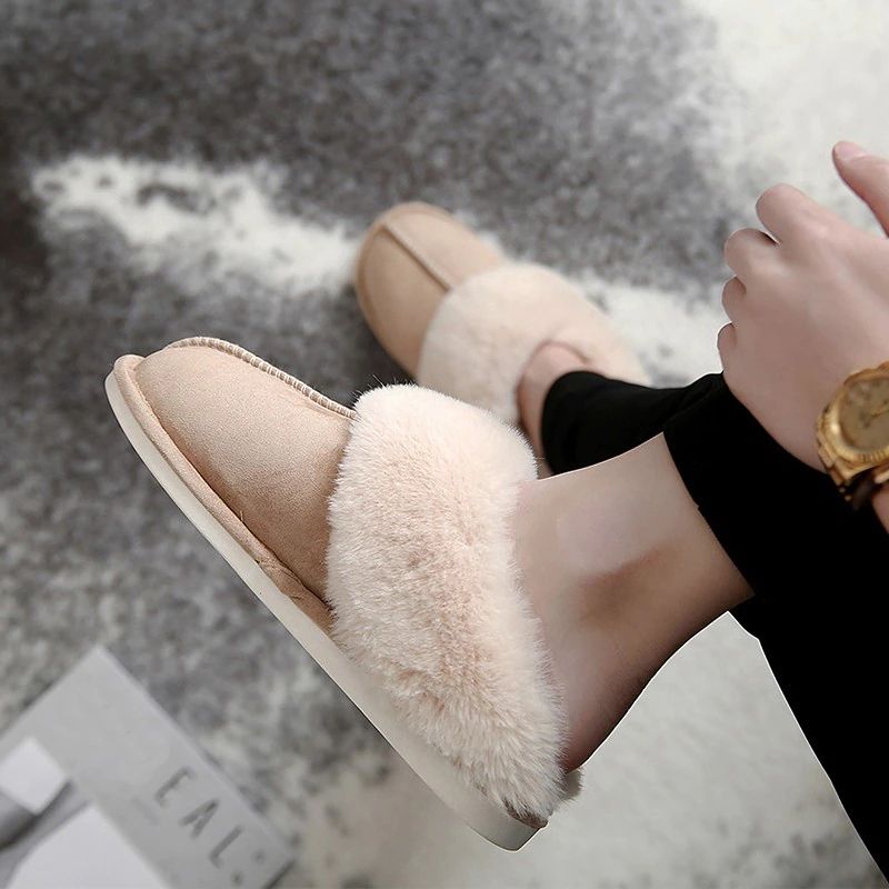 Ludociel Heren Winter Pantoffels - Grijs