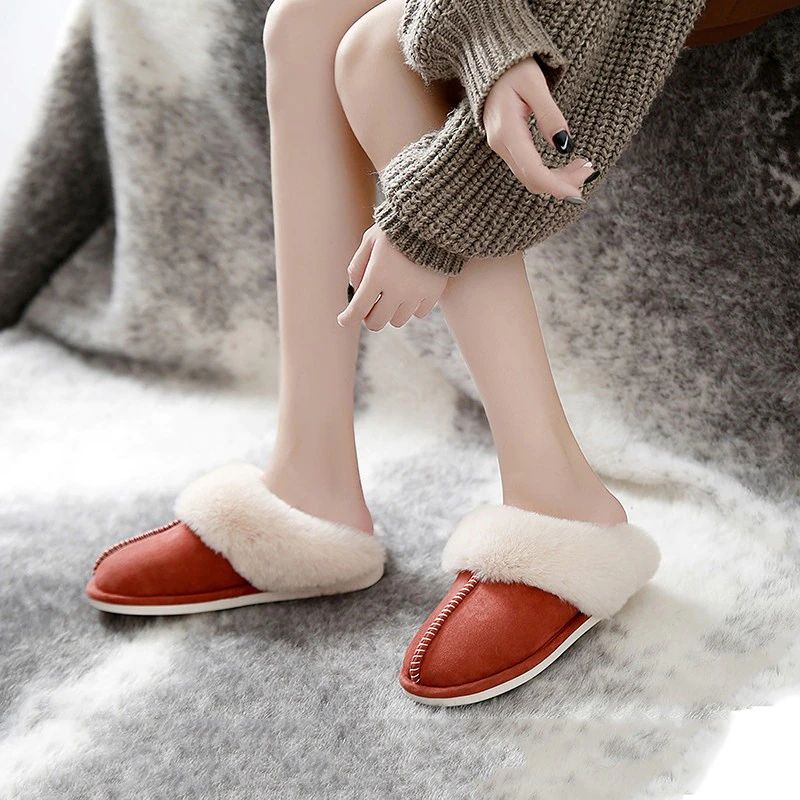 Ludociel Heren Winter Pantoffels - Grijs