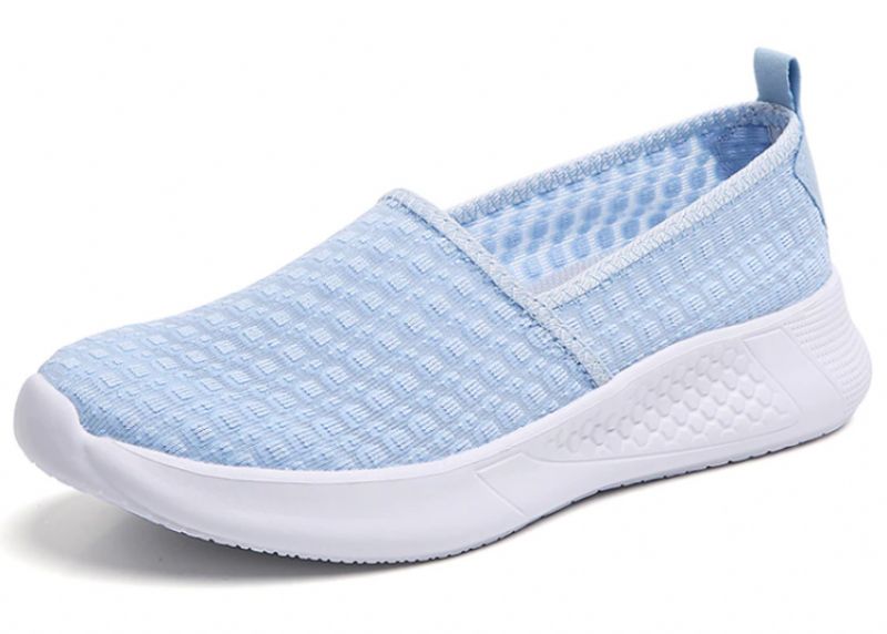 Ludy Dames Slip-on Loafer Schoenen - Blauw