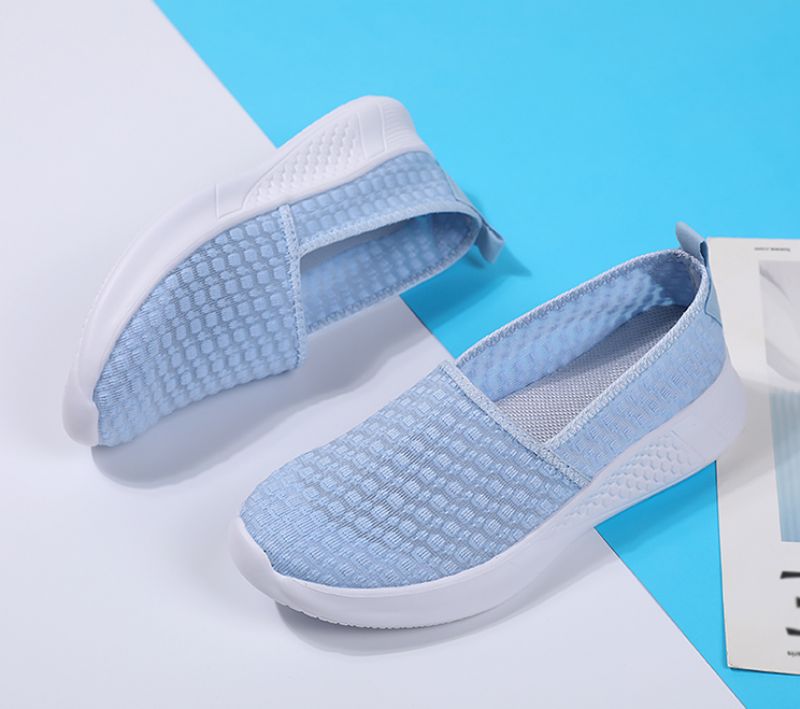 Ludy Dames Slip-on Loafer Schoenen - Blauw