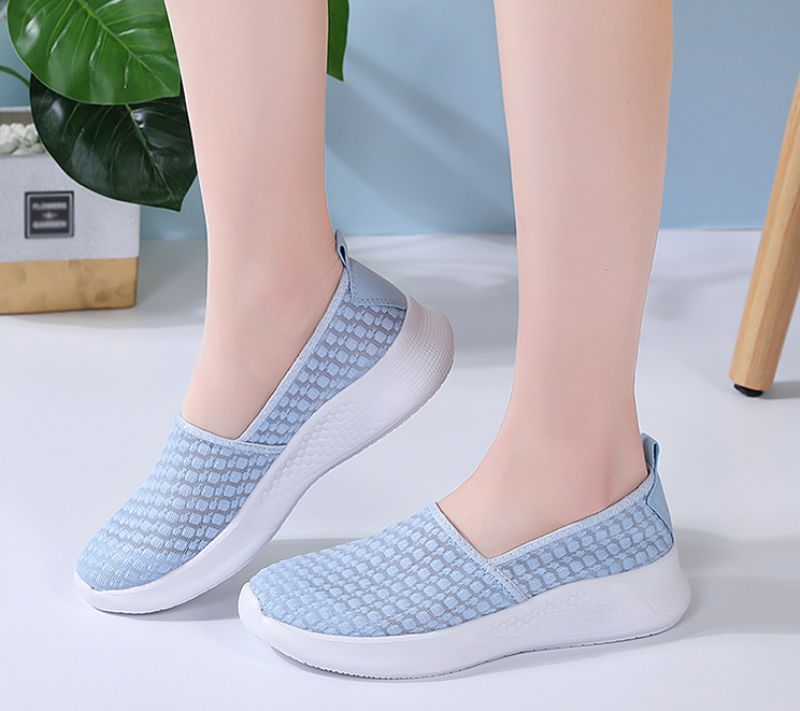 Ludy Dames Slip-on Loafer Schoenen - Blauw