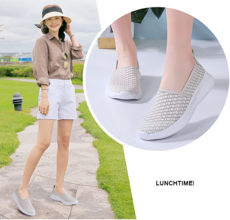 Ludy Dames Slip-on Loafer Schoenen - Blauw