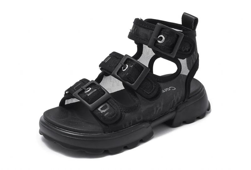 Ludy Gladiator Sandaal Voor Meisjes - Zwart