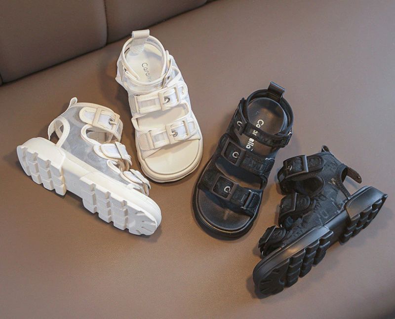 Ludy Gladiator Sandaal Voor Meisjes - Zwart