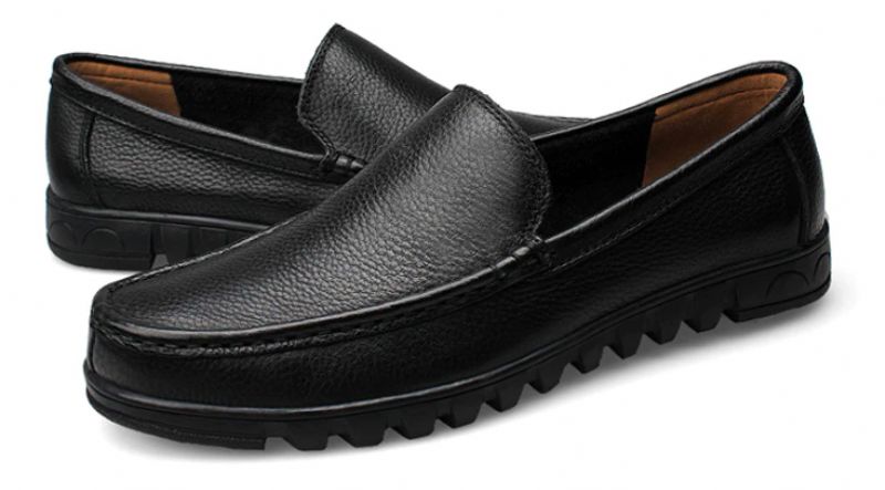 Luigi Heren Loafer Schoenen - Zwart