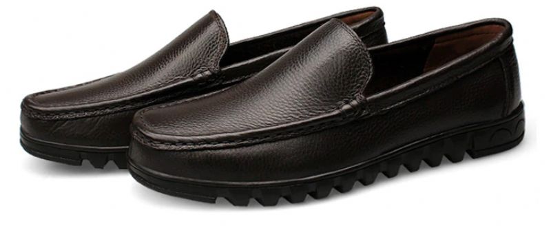 Luigi Heren Loafer Schoenen - Zwart