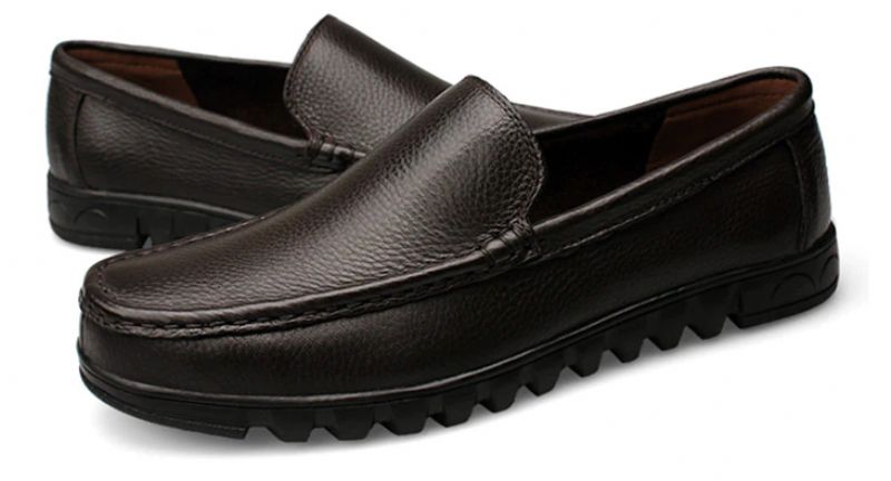 Luigi Heren Loafer Schoenen - Zwart