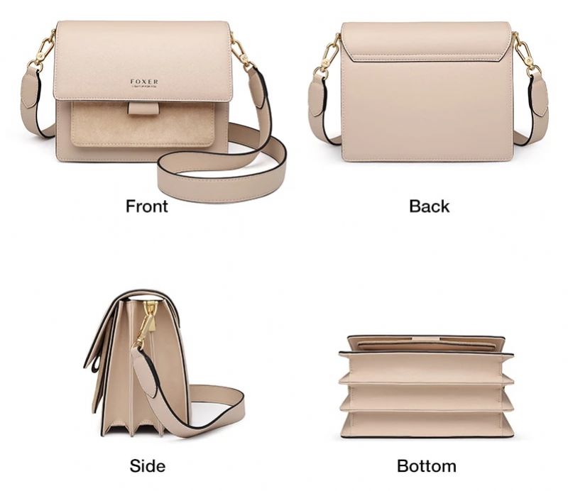 Luigui Dames Handtas - Khaki