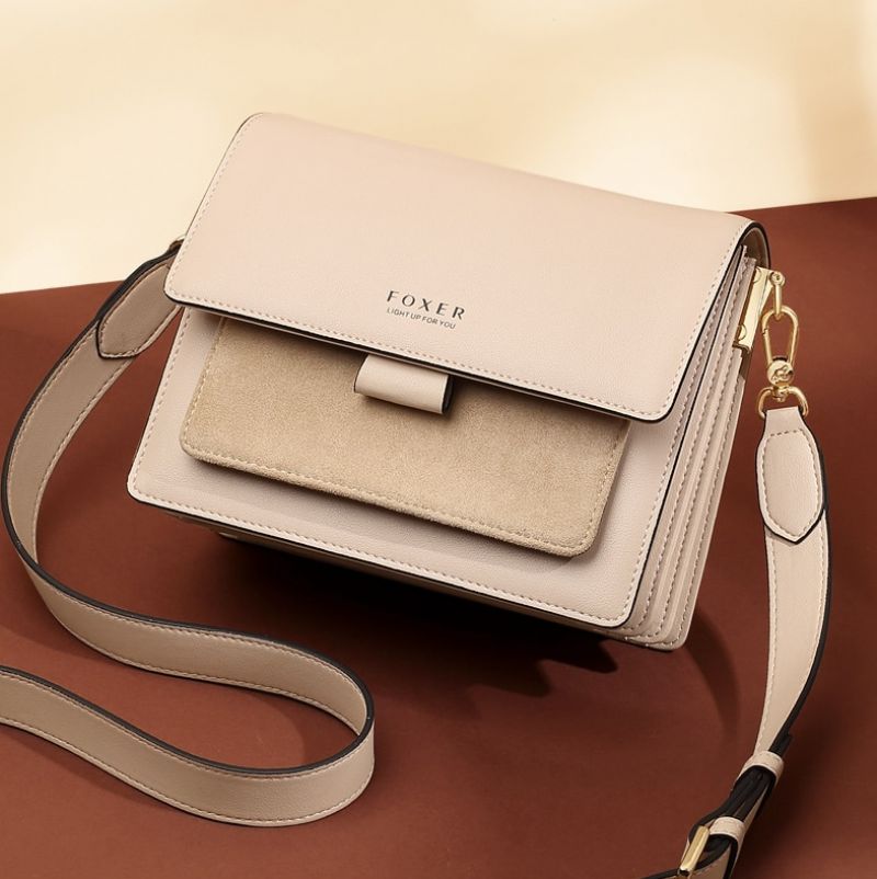 Luigui Dames Handtas - Khaki