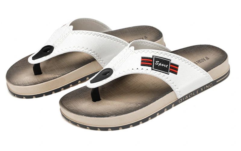Luis Heren Casual Flip Flop - Wit