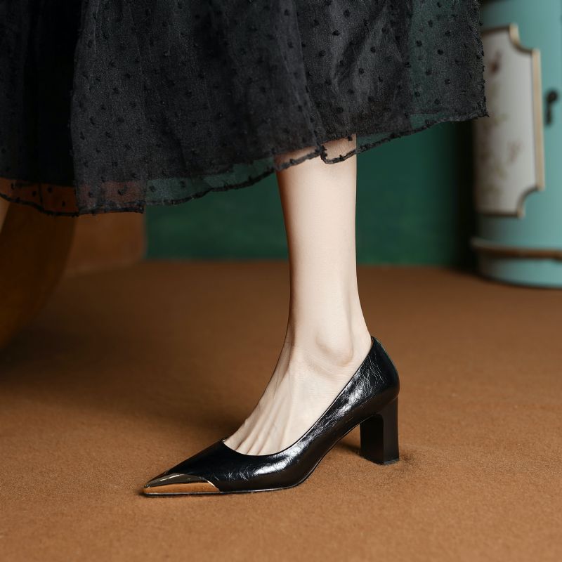 Luisana Dames Hak Pumps - Zwart