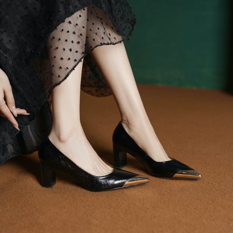 Luisana Dames Hak Pumps - Zwart