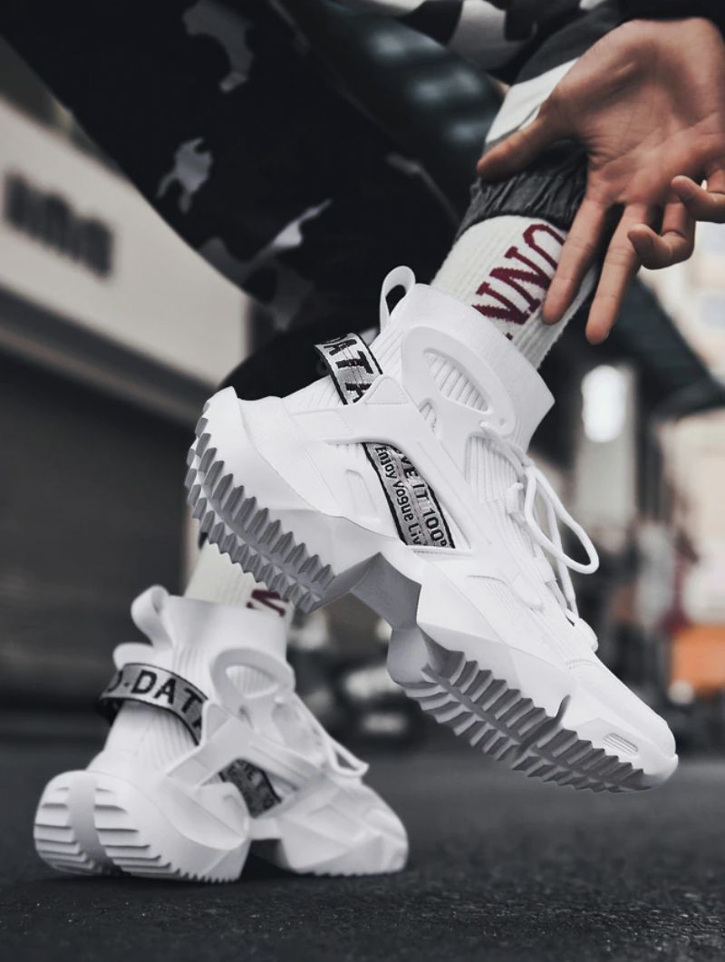 Luka Herenmode Sneakers - Zwart