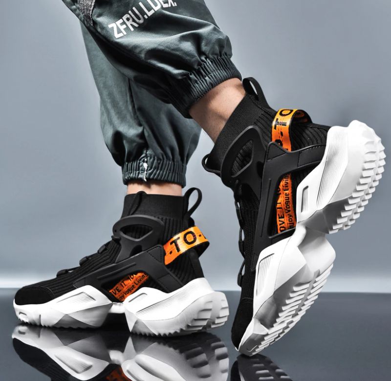 Luka Herenmode Sneakers - Zwart
