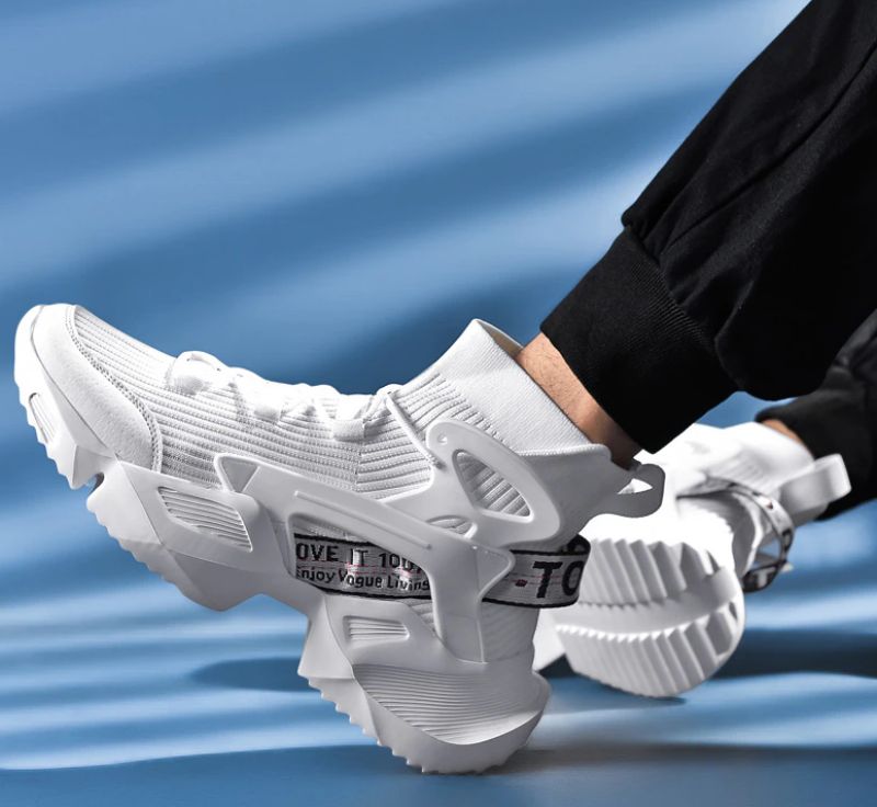 Luka Herenmode Sneakers - Zwart