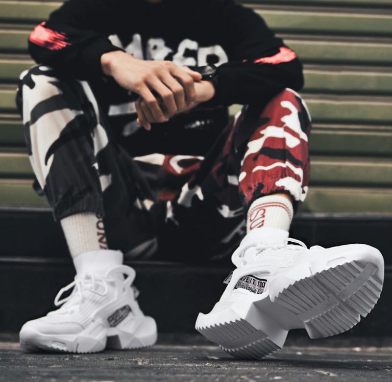 Luka Herenmode Sneakers - Zwart