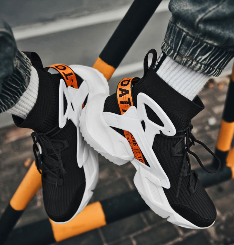 Luka Herenmode Sneakers - Zwart