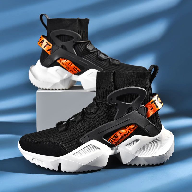 Luka Herenmode Sneakers - Zwart
