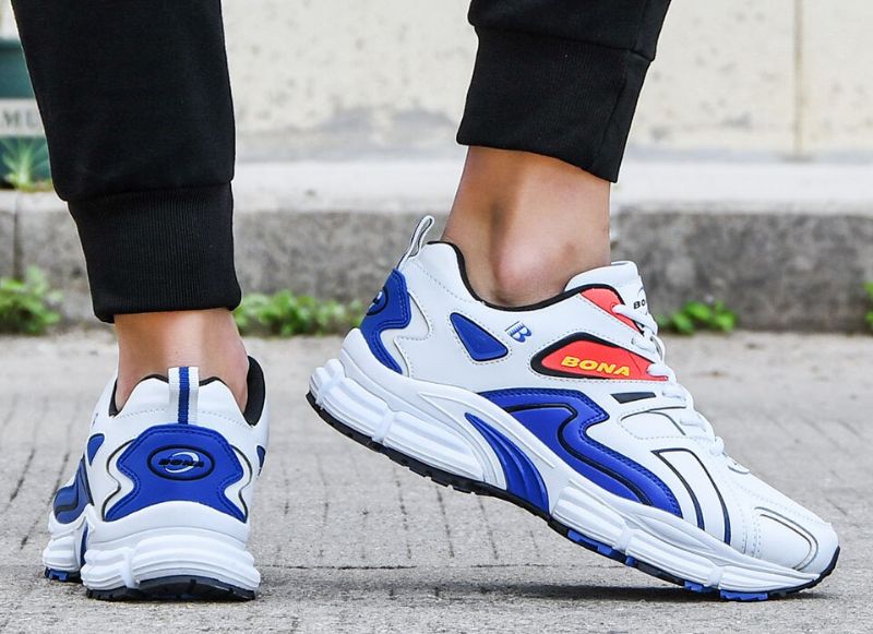 Lukas Herenmode Sneakers - Blauw