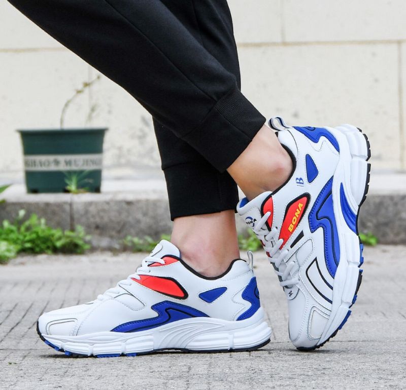 Lukas Herenmode Sneakers - Blauw