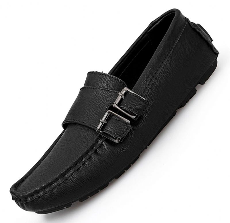 Luken Heren Loafers Dress Schoenen - Zwart