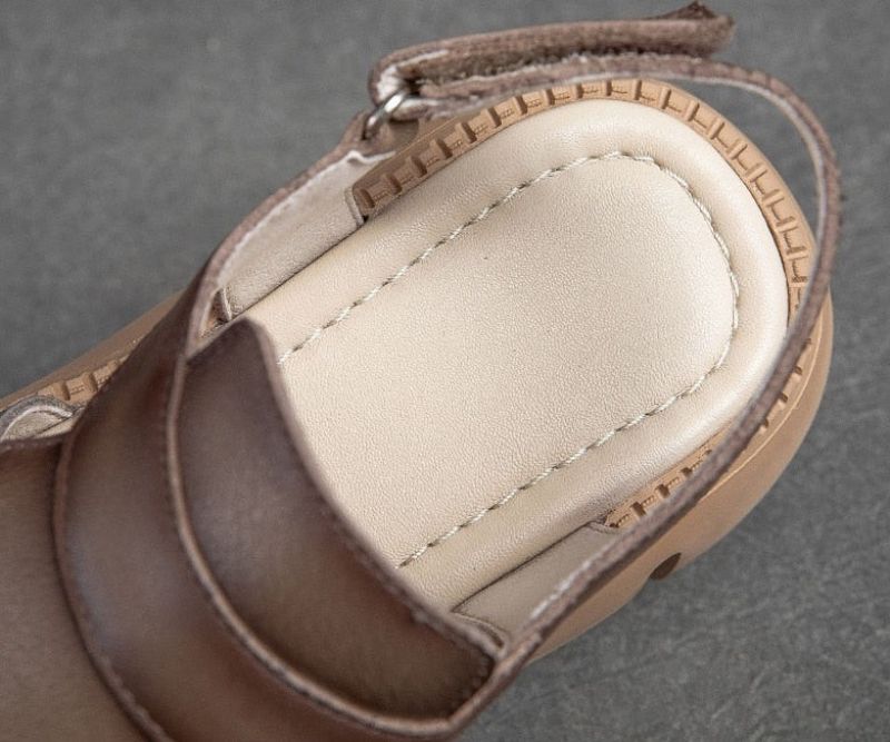 Luky Dames Platform Sandaal - Beige