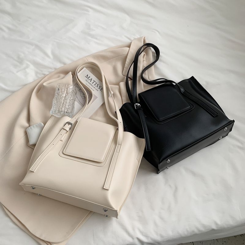 Lulu Leren Handtas Voor Dames - Zwart