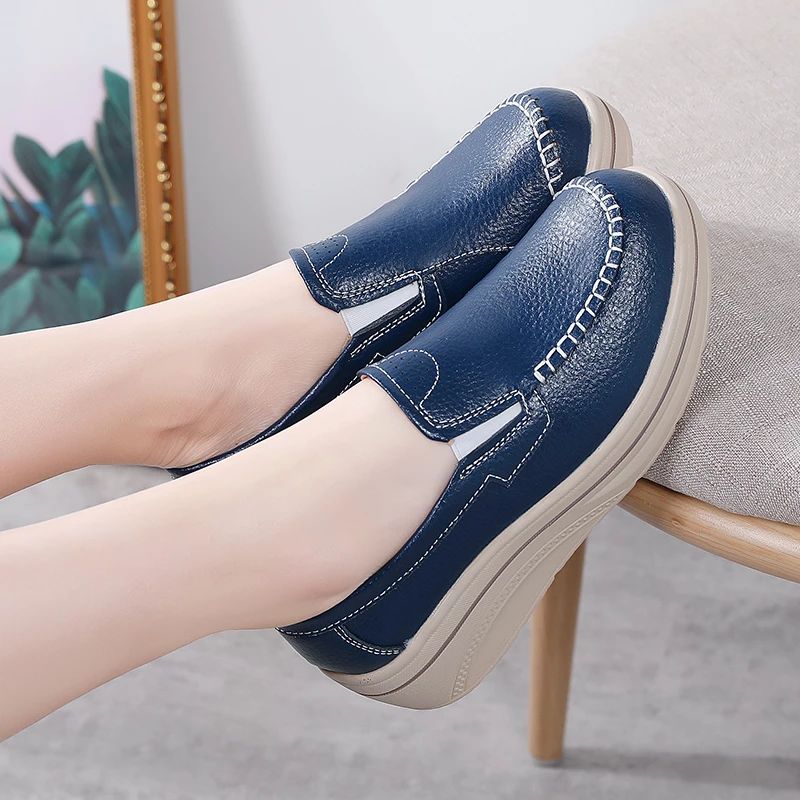 Lumi Dames Platform Schoenen - Geel