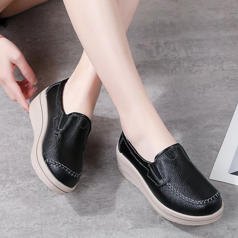 Lumi Dames Platform Schoenen - Geel