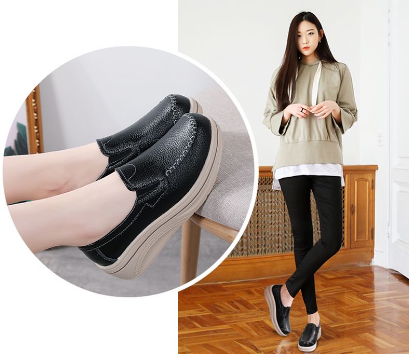 Lumi Dames Platform Schoenen - Geel