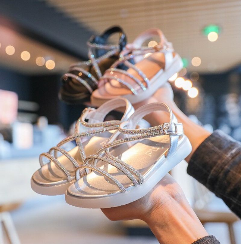 Luna Casual Sandaal Voor Meisjes - Zilver