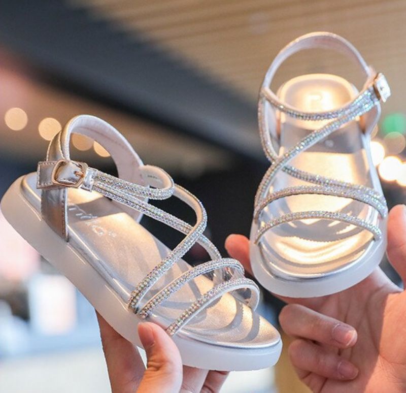 Luna Casual Sandaal Voor Meisjes - Zilver