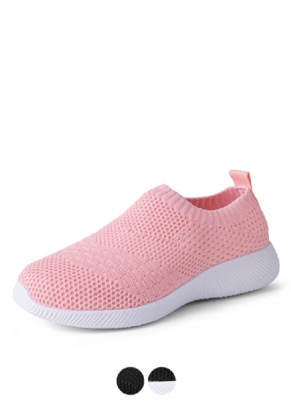 Luna Dames Lichtgewicht Ademend Mesh Slip-on Sneaker
