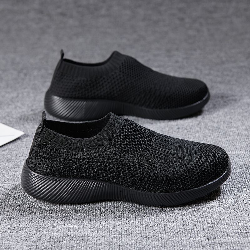 Luna Dames Lichtgewicht Ademend Mesh Slip-on Sneaker - Roze