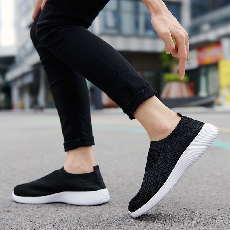 Luna Dames Lichtgewicht Ademend Mesh Slip-on Sneaker - Roze