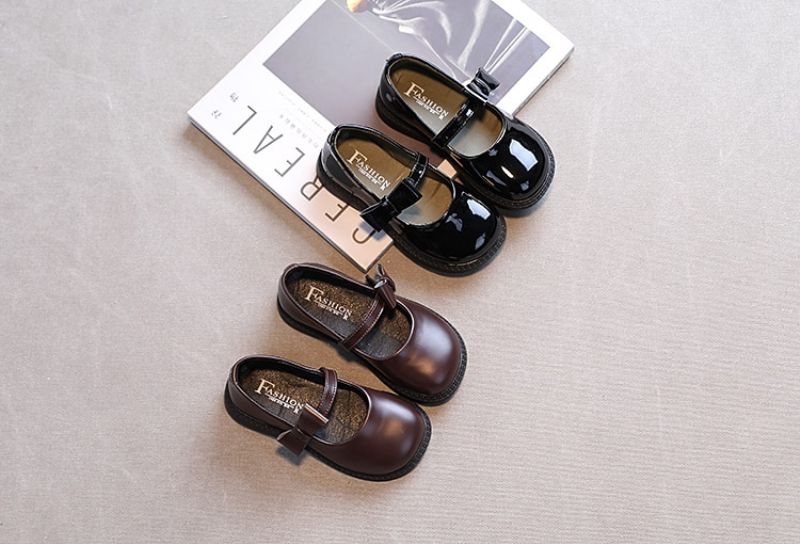 Luna Meisjes Schoolschoenen - Bruin