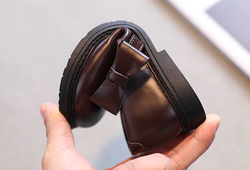 Luna Meisjes Schoolschoenen - Bruin