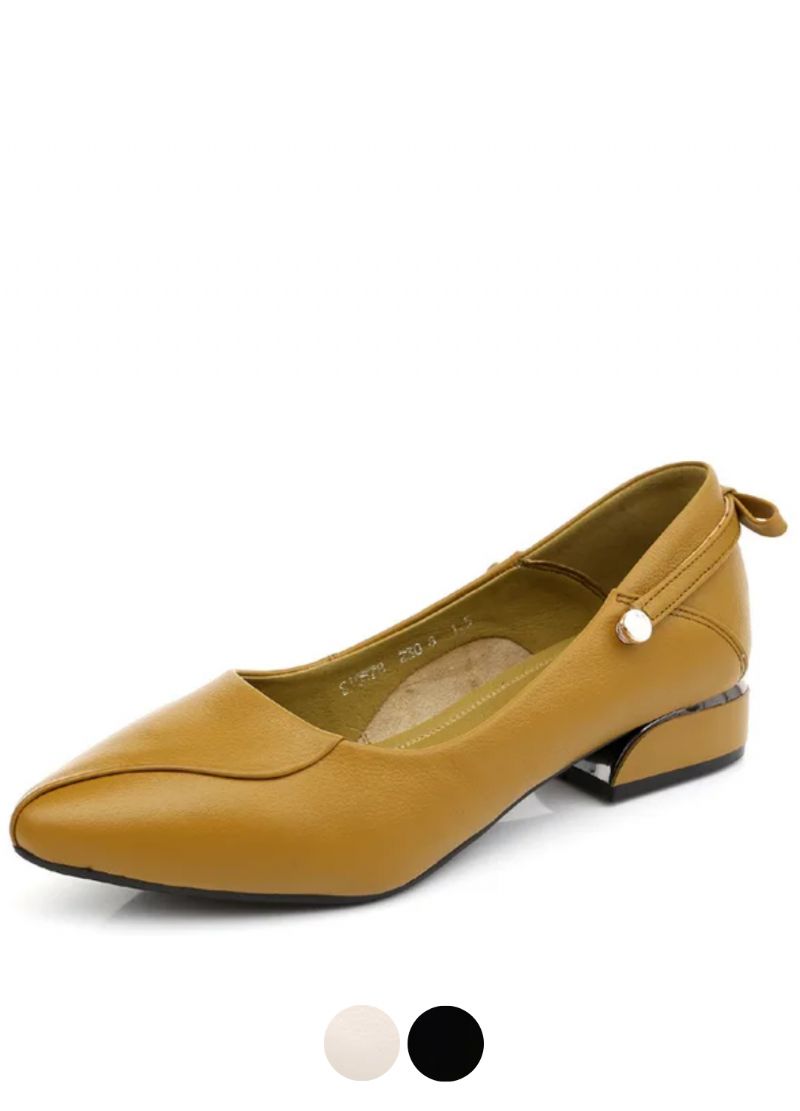 Lupe Dames Lage Hak Dress Pumps