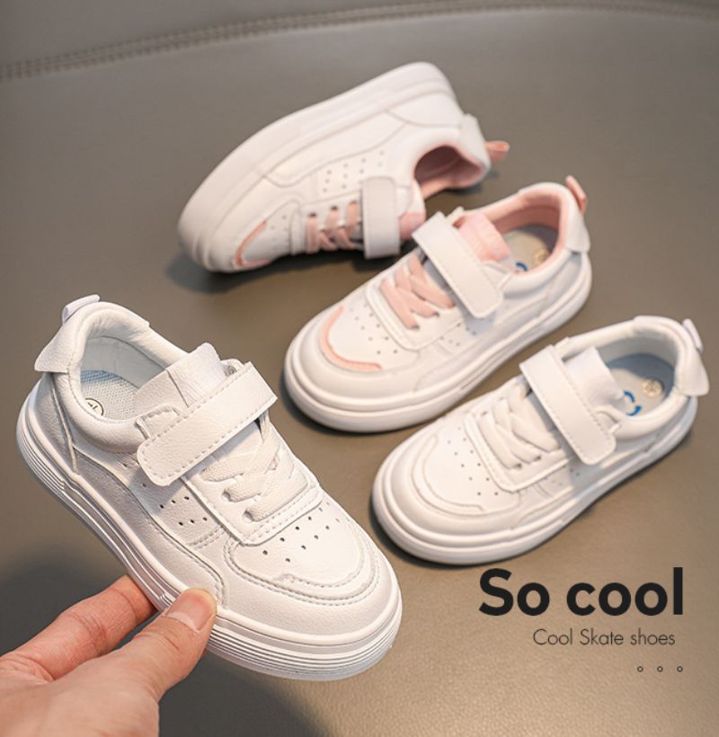 Lupin Unisex Casual Sneaker Voor Kinderen - Wit