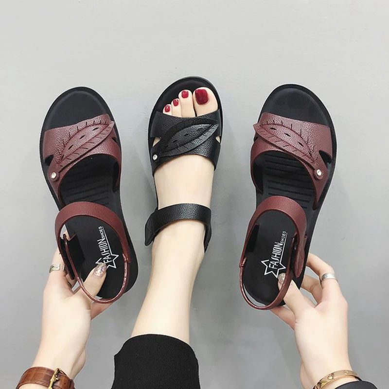 Lupita Modieuze Sandalen Voor Dames - Rood