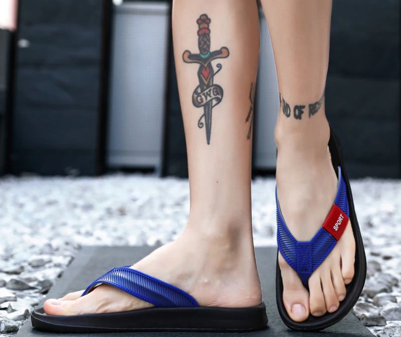 Luque Heren Outdoor Sandalen - Marineblauw