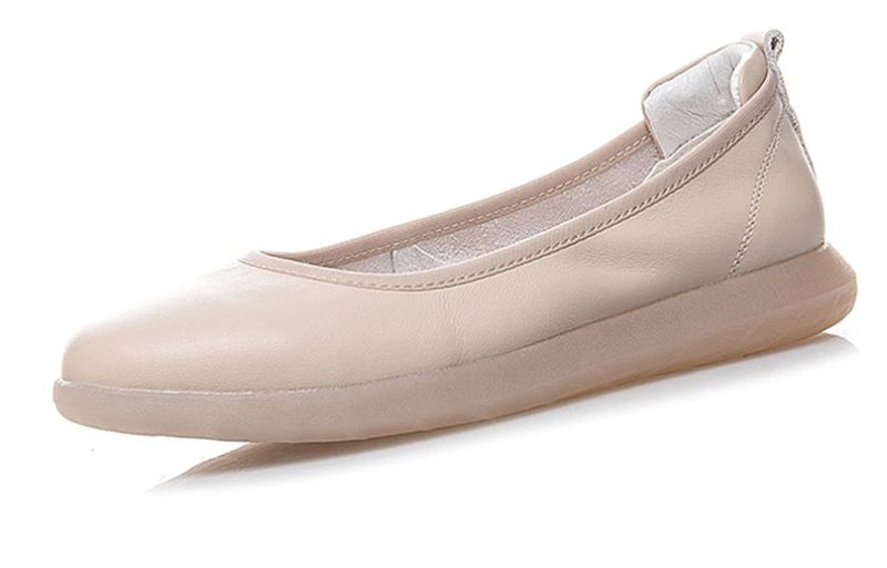 Lurdes Dames Platte Schoenen - Beige