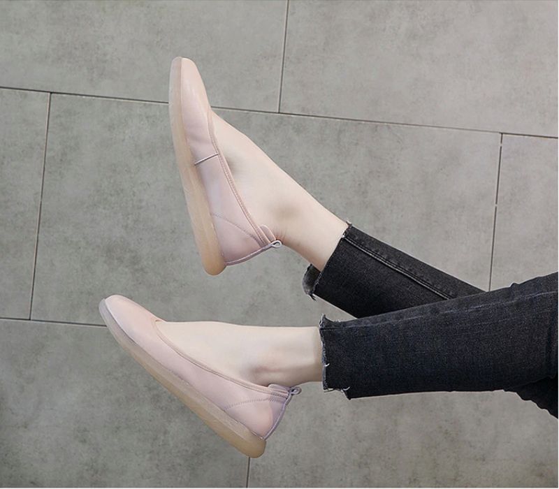 Lurdes Dames Platte Schoenen - Beige