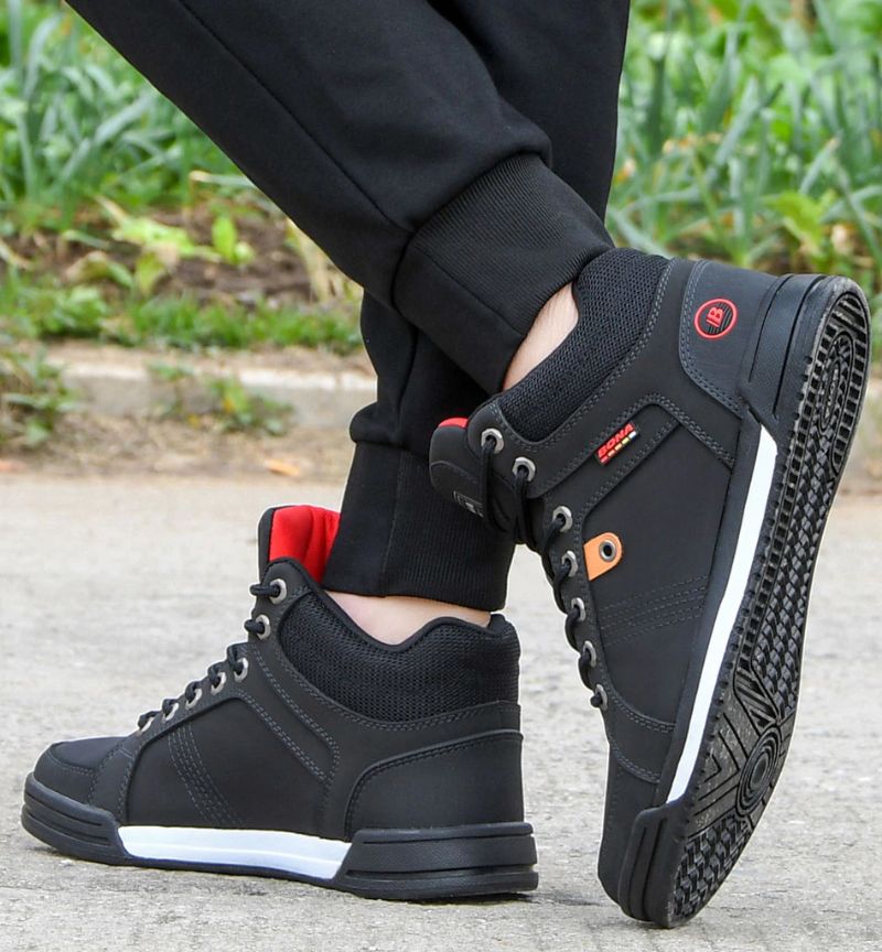 Luther Heren Casual Boots - Zwart