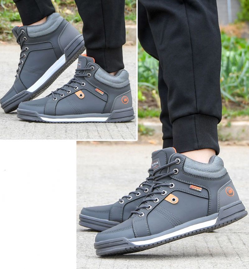 Luther Heren Casual Boots - Zwart