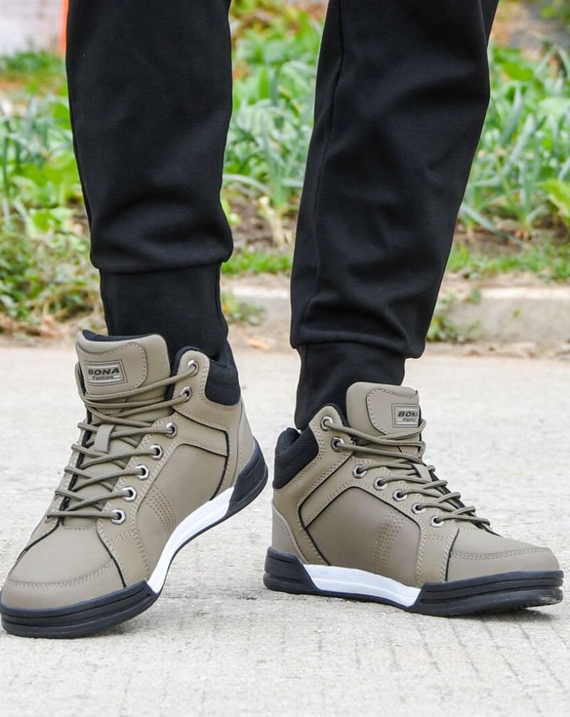 Luther Heren Casual Boots - Zwart