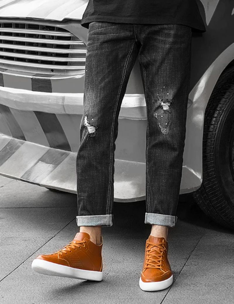 Luther Skateboardschoenen Voor Heren - Grijs